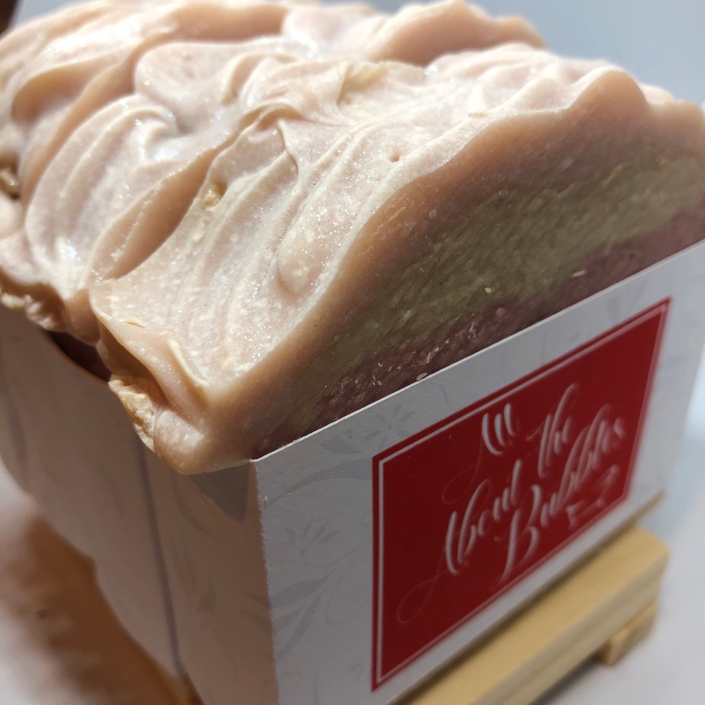 🧼Apple Pie Artisan Natural Soap 5.0 Oz red apple - Picture 2 of 14